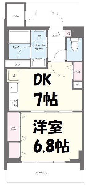 ジェネラーダ 間取り図