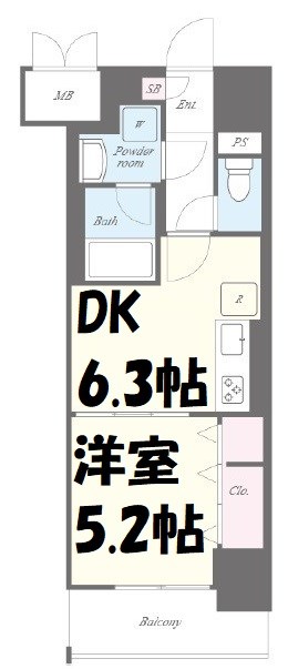 ジェネラーダ 間取り図