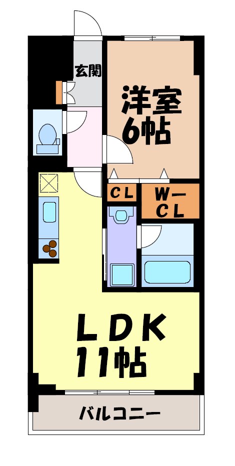 ジェネラーダ 間取り図