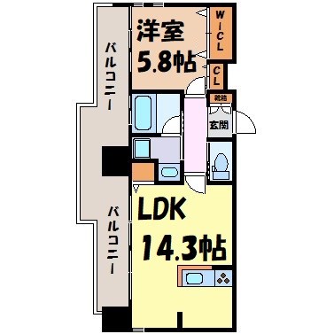 ファーストレジデンス栄 間取り