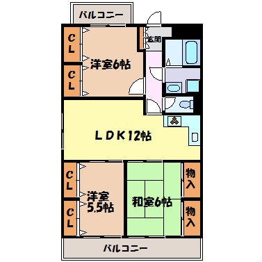 シティコーポ千代田 間取り図