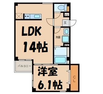 グランレーヴ金山 間取り図