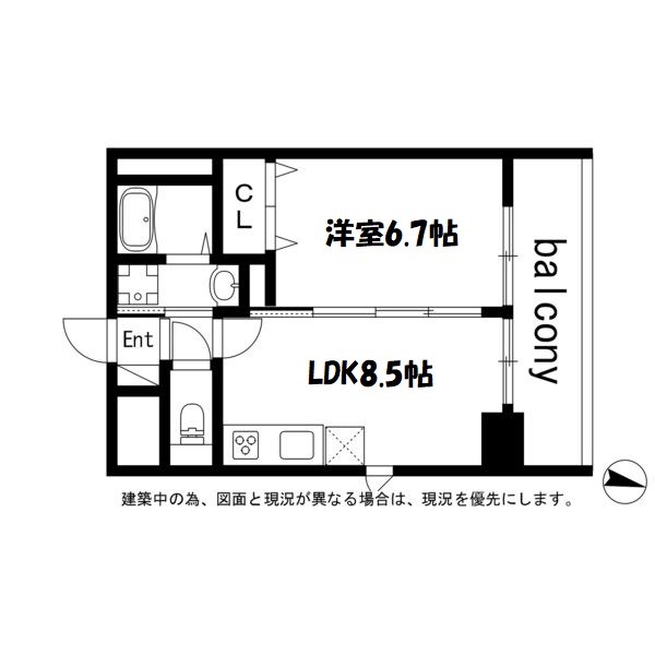 シティライツYATOMIDORI 間取り図