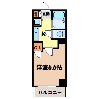 パルティール鶴舞 間取り図