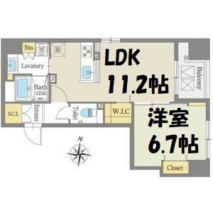 ルーエ錦 間取り