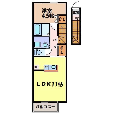 ハウス北原 間取り図