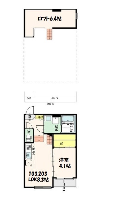 Merveille 間取り図