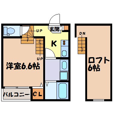 Cupre OSONE 間取り図