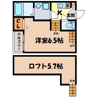 Ａｎｇｅ-ａｉｌｅ 間取り図