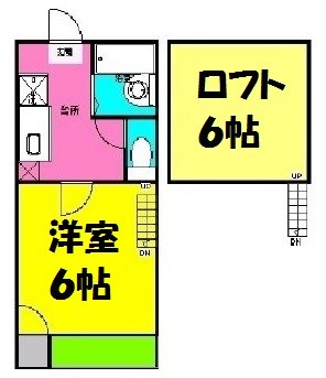 オークヴィラ黒川 間取り図