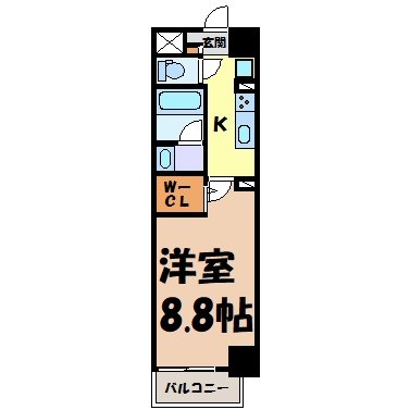 プライム松原 間取り図