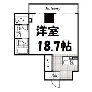 アーデン東別院 間取り図