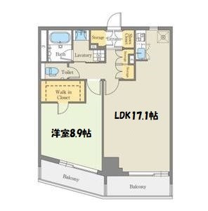 CORNES HOUSE NAGOYA 間取り図