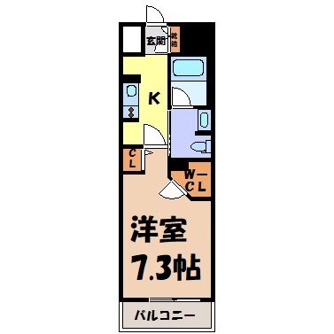 フレールコート東別院 間取り