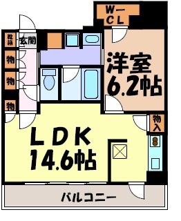 フレールコート東別院 間取り図