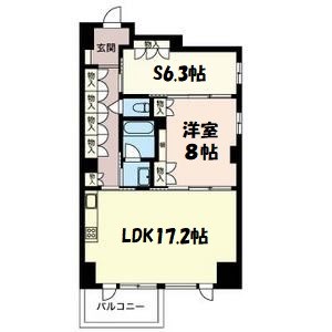 エスティメゾン葵 間取り図