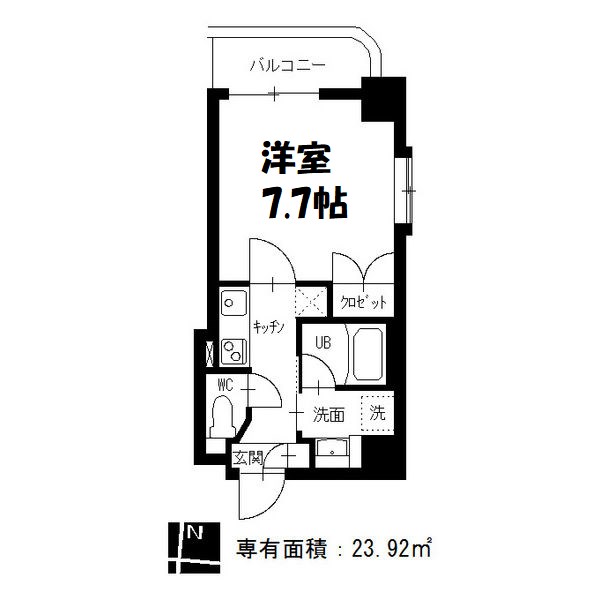 タウンライフ名駅 間取り図