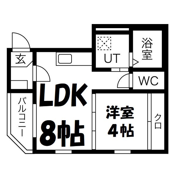ラファン新栄 間取り図