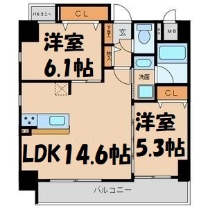 Residence Nagoya 間取り図