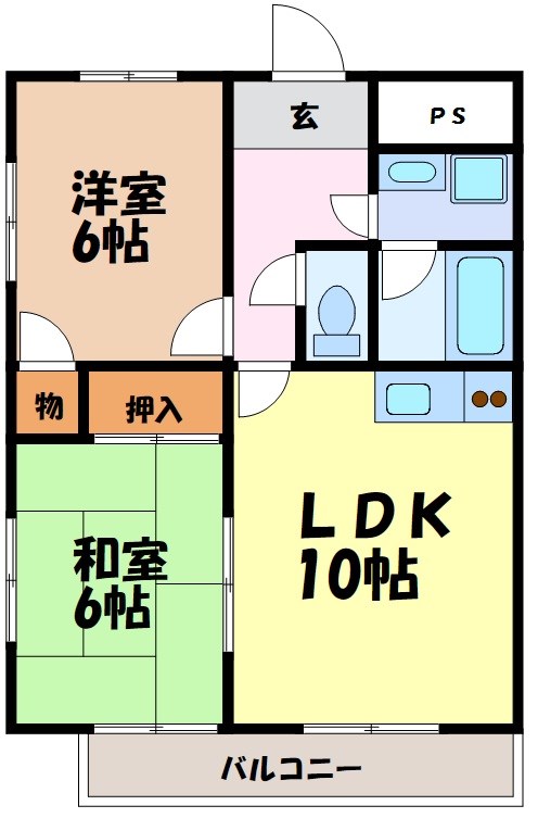 メゾン憧旛 間取り図