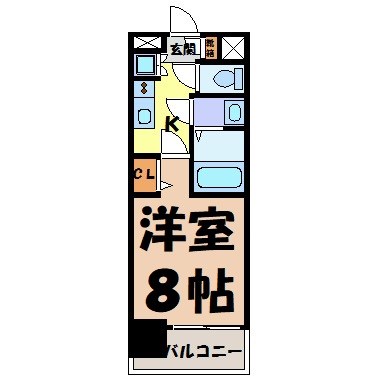 シエルブルー栄 間取り図