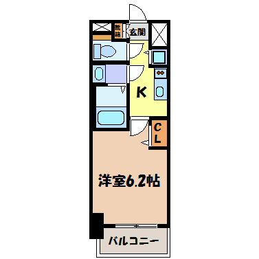 プレサンス金山コネクト 間取り図