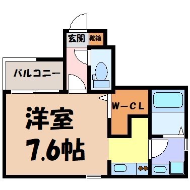 Cherim黒川志賀町 間取り図