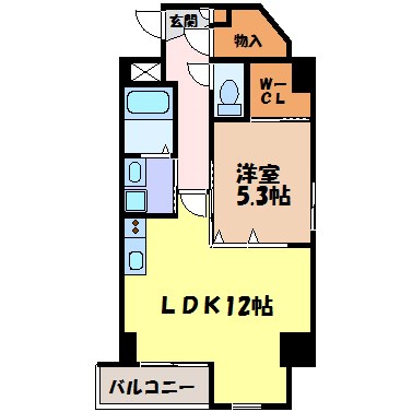 ロア金山 間取り図