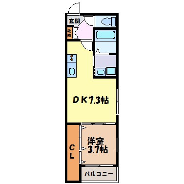 グラン　フェリーチェ 間取り図