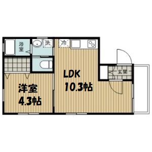 N House 間取り図