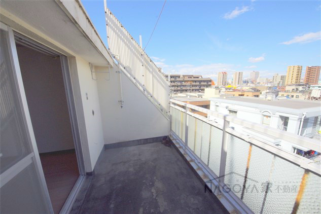 川島第二ビル ベランダ