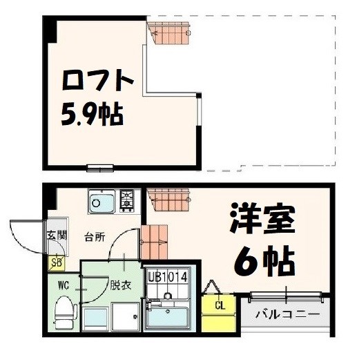 EMブランドール 間取り図