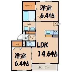 ヴィラ・ボヌール 間取り図