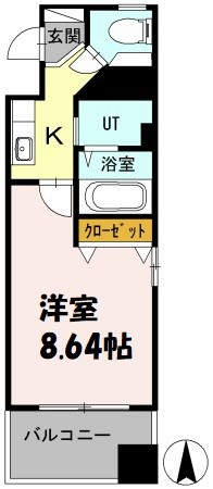 ユーレジデンス名駅南 間取り