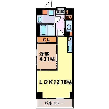 S-FORT熱田花町 間取り図