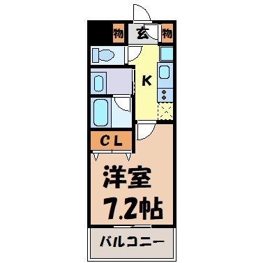 ブルームライフ新栄 間取り図