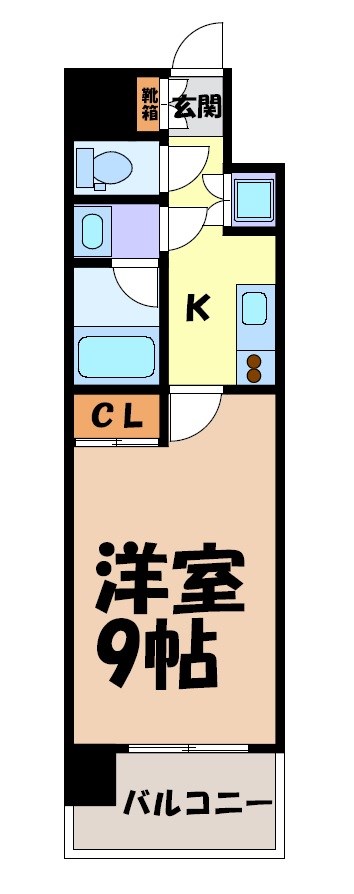 エルスタンザ葵 間取り図