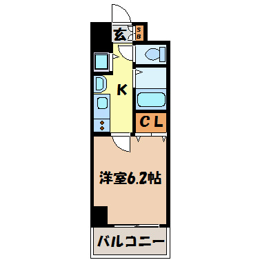 プレサンス泉シティアーク 間取り図