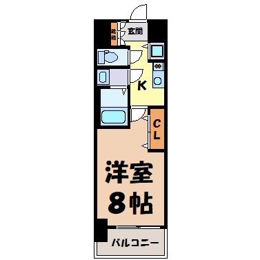 プレサンスジェネ葵 間取り図