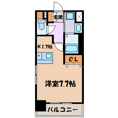プレサンス名古屋城前 間取り