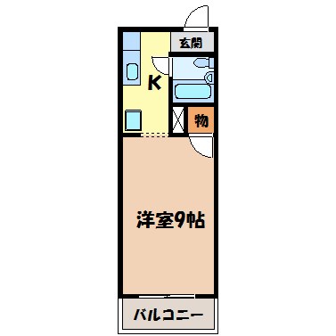 シャトー鶴舞 間取り