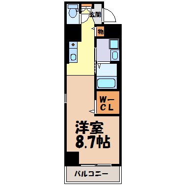 丸の内エンブルコート 間取り図