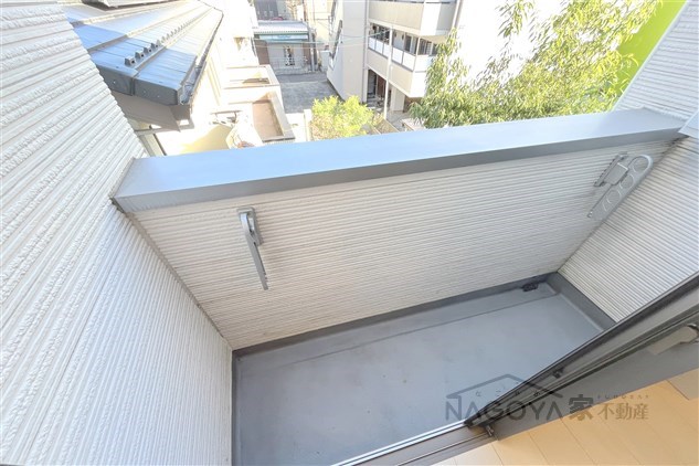 La ciel菊井 ベランダ