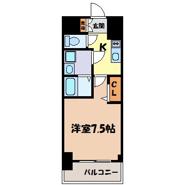 プレサンス桜通ザ・タイムズ 間取り