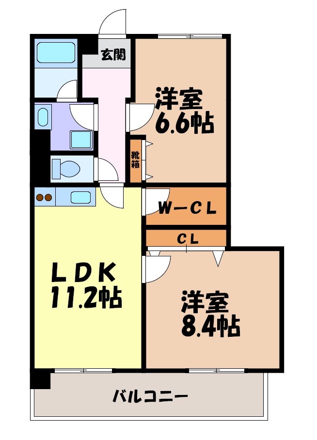 Residence Tsuda 間取り図