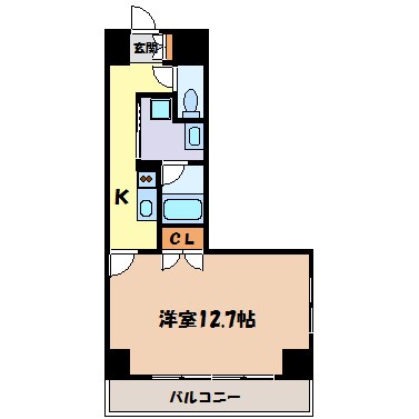 BSレジデンス栄 間取り図