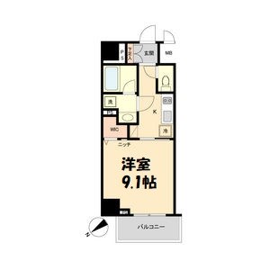グランルクレ新栄イースト 間取り図