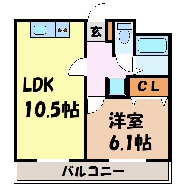 Blois亀城 間取り図