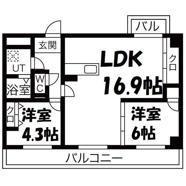 シティ・ライフ徳川園 間取り図