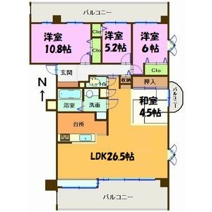 サムティレジデンス東山公園 間取り図
